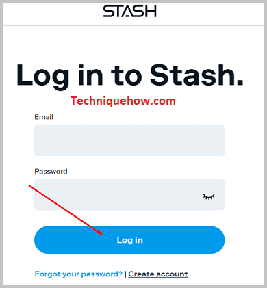 Click on Login button