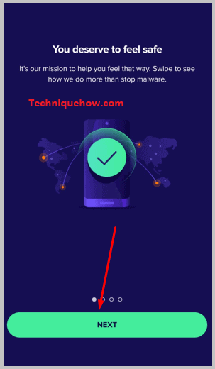 Click on Next