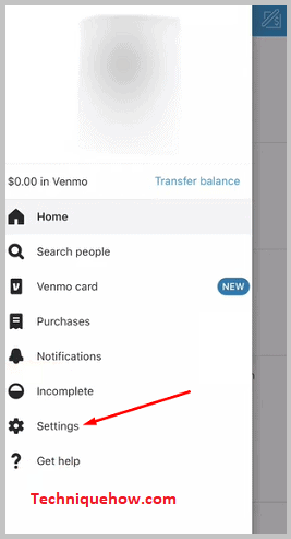Click on Settings icon