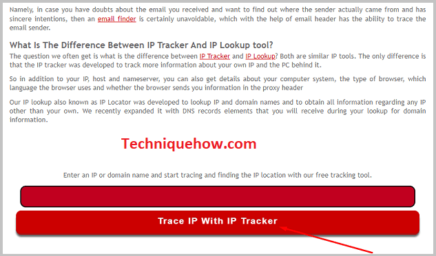 Click on Tracker