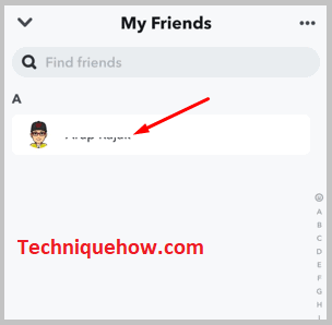 Click on people
