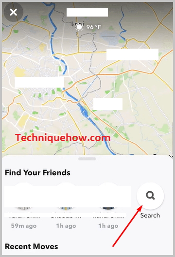 Click on search icon