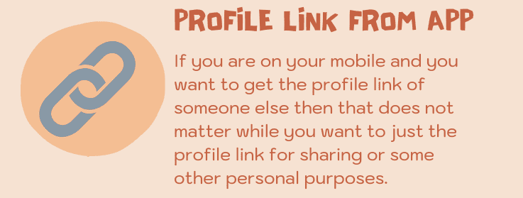 Copy Instagram profile link from App