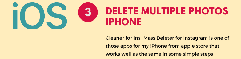 Delete ALL Posts from Instagram
