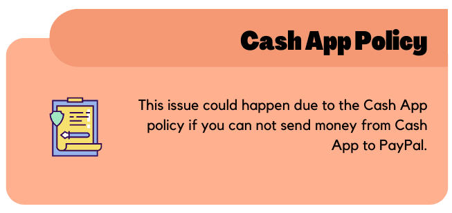 Due to Cash App policy