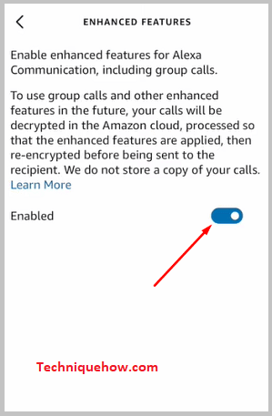 Enabled it