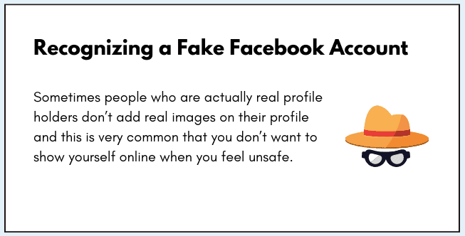 Finding & Recognizing a Fake Facebook Account