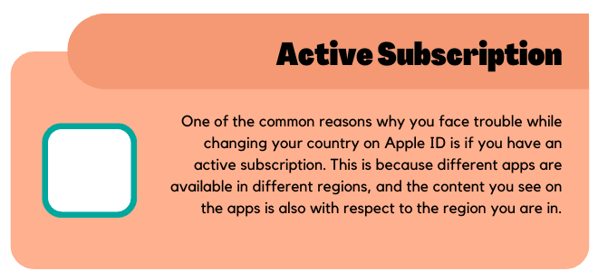 If You Have an Active Subscription