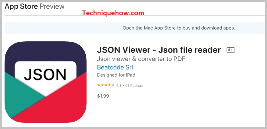 JSON Viewer – Json file reader iphone
