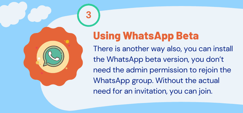 Join Using WhatsApp Beta