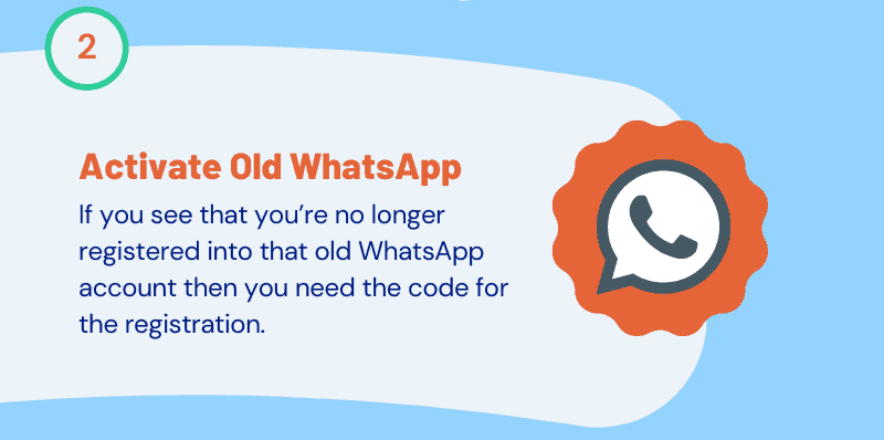 Old Account on WhatsApp Web