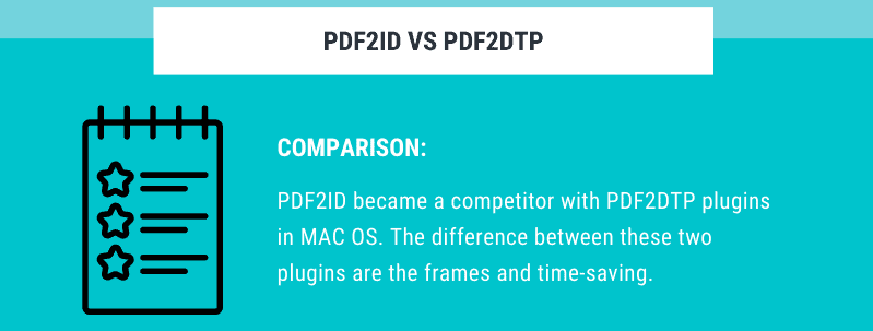 PDF2ID vs PDF2DTP