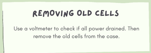 Removing the Old Cells