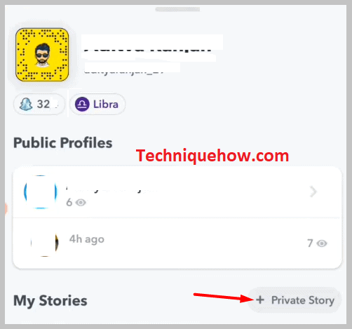 Select-the-option-Private-Story