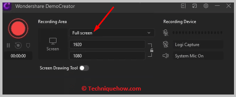 Set the Screen size 