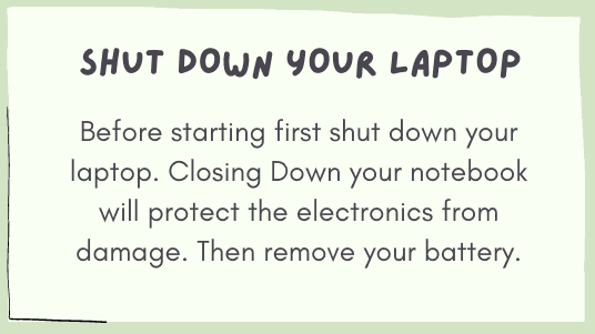 Shut Down Your Laptop