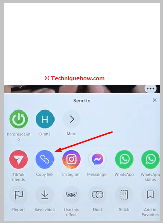 Tap on Copy Link