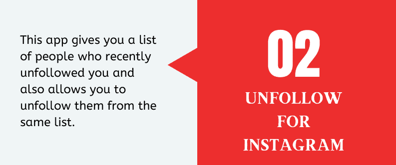 Unfollow for Instagram