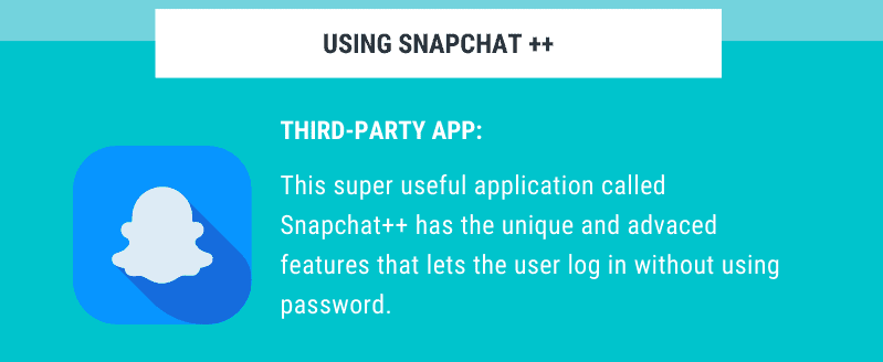 Using snapchat ++