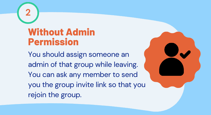 WhatsApp Group Without Admin Permission