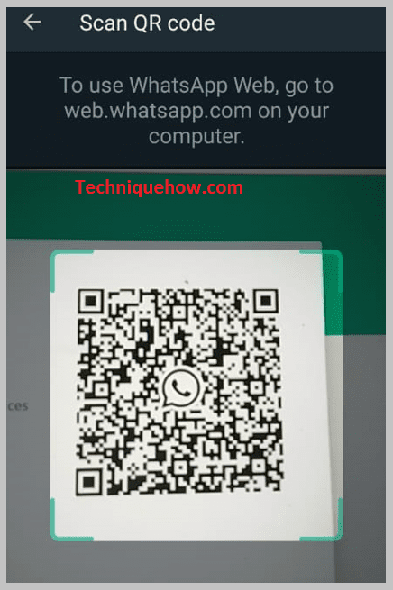 WhatsApp Web on app