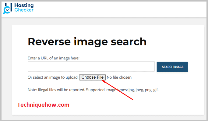 click on Choose File
