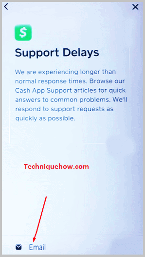 click on Email
