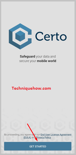 click on Get Started