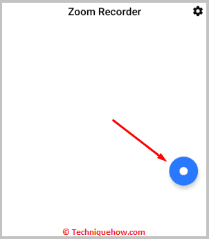 click on Recording