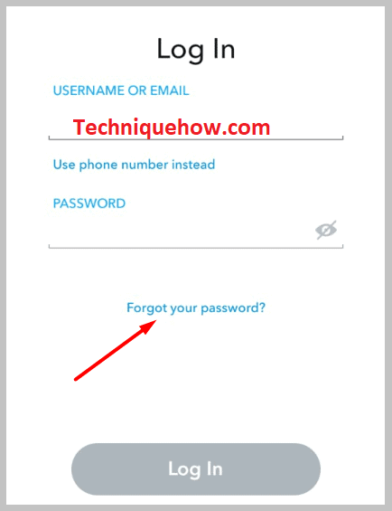 click on login without a password