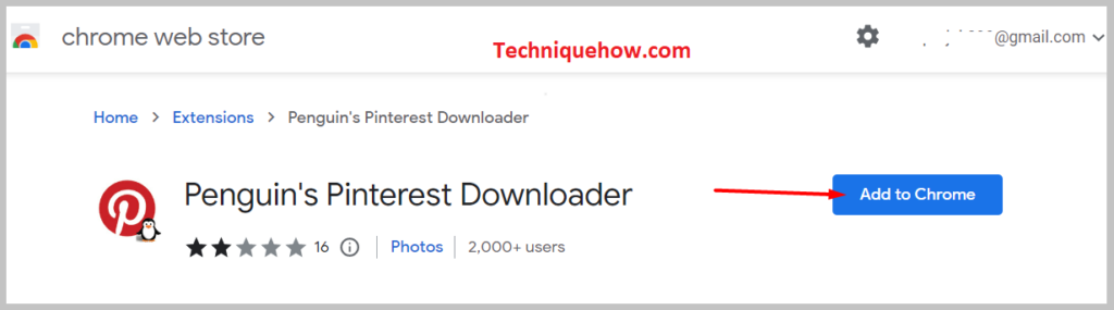 download and install the extension Pinterest