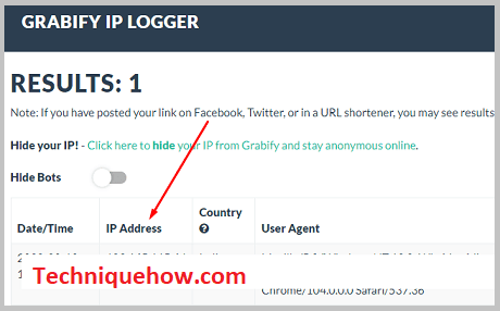 see all IP addresses 
