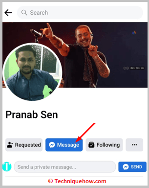 Ask in Messenger Location