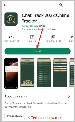 Chat Track Online Tracker