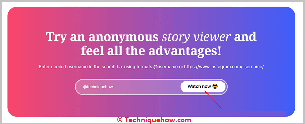 Check story viewer