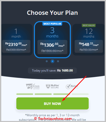 Click on BUY NOW