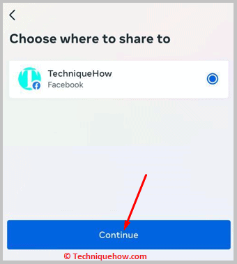 Click on Continue