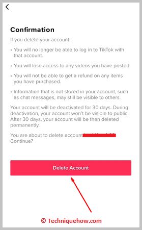 Click on Delete