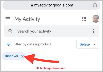 Click on Discover