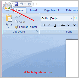 Click on File