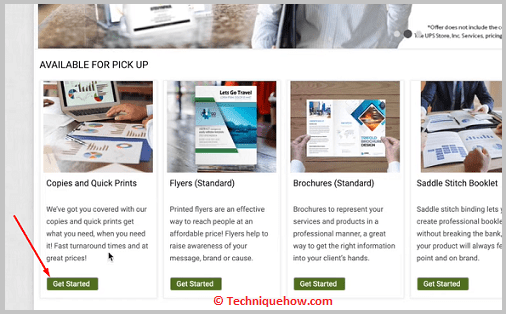 Click on Get Started
