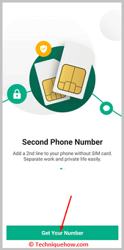 Click on Get Your Number