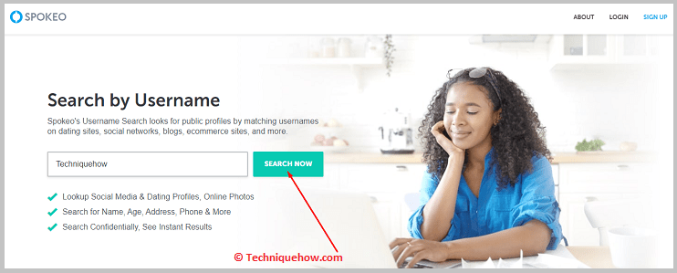 Click on SEARCH NOW