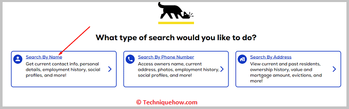 Click on Search by Name