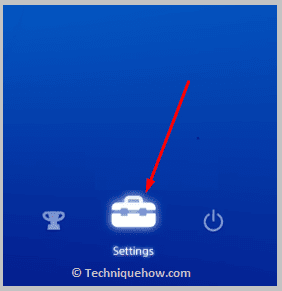Click on Settings