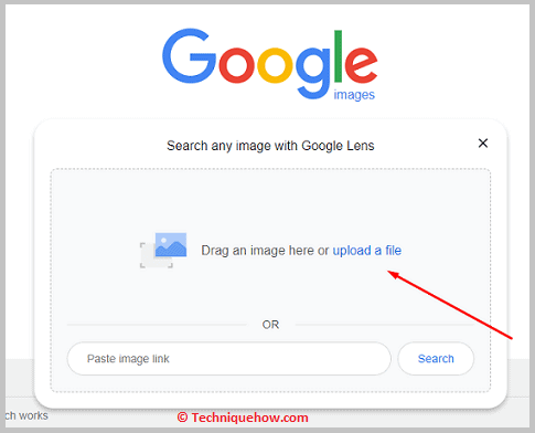 Click on Upload