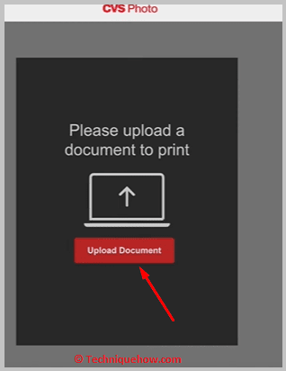 Click on Upload Document