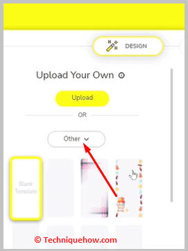 Click on others