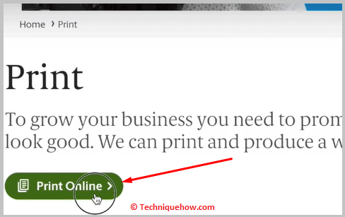 Click on print online
