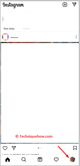 Click on profile icon